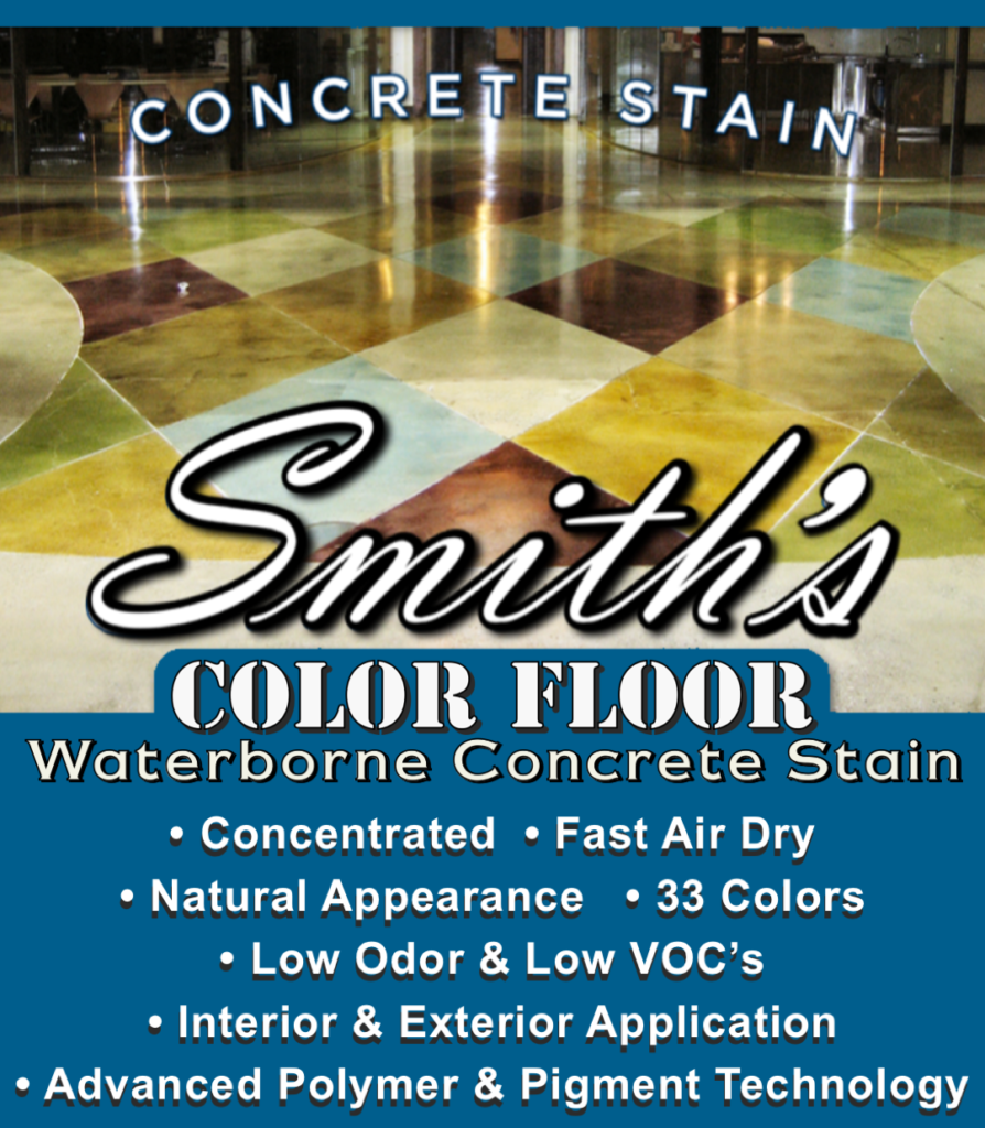 Smith's Paint Royal Blue Concrete Dye (8 Oz) - Resinous Flooring